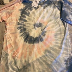 NWT long sleeve tie-dye shirt